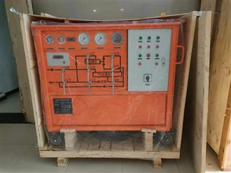 Još jedna uspješna otprema u Čile: SF6 uređaj za punjenje plina i usisavanje